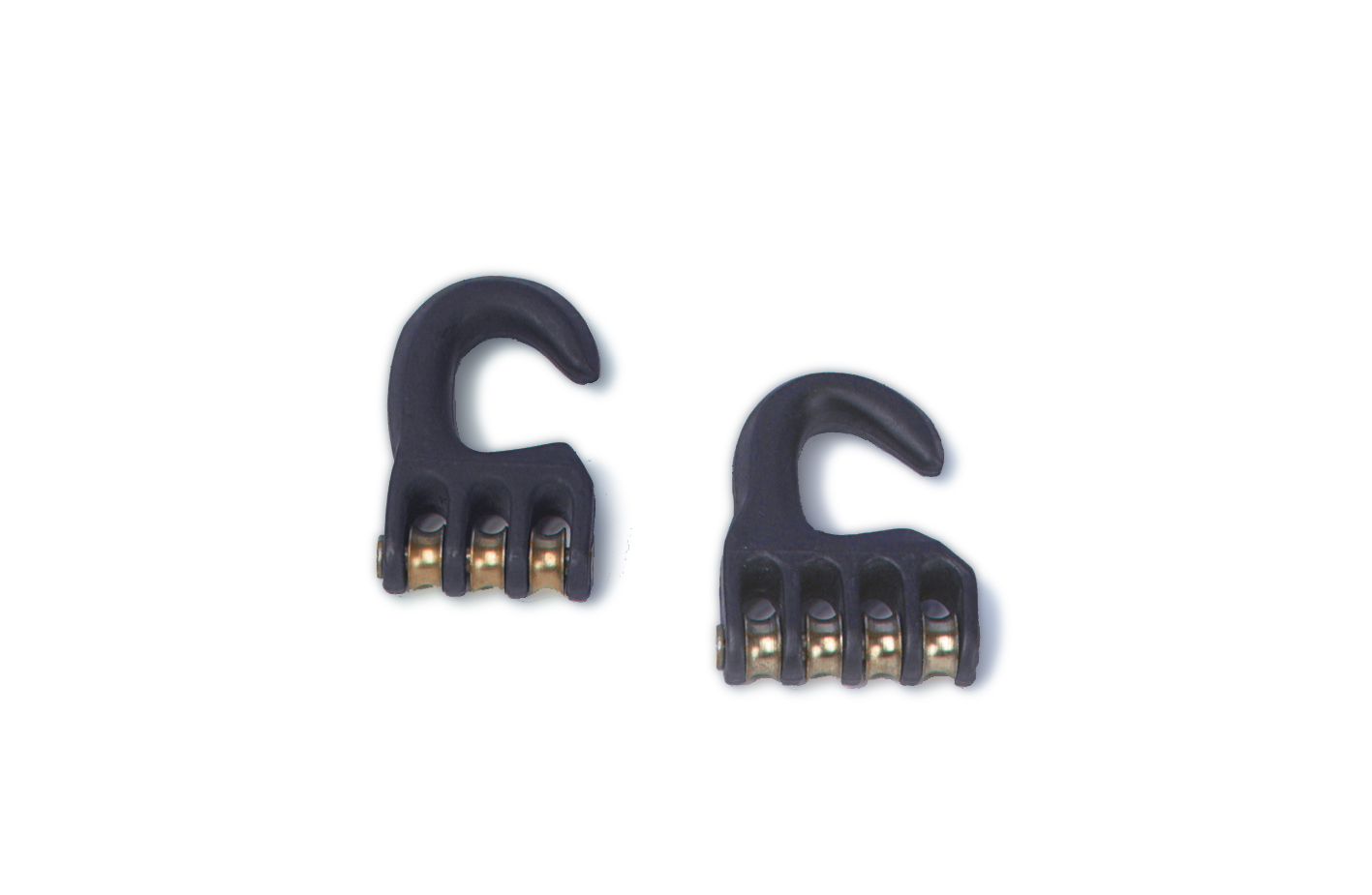 HD Haken aus Aluguss 4 Rollen